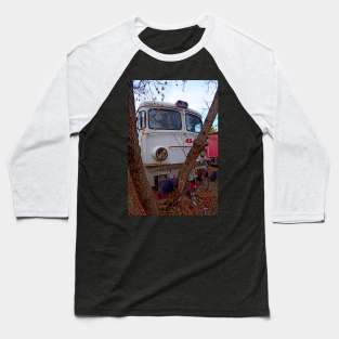 Disused loco, Romania Baseball T-Shirt